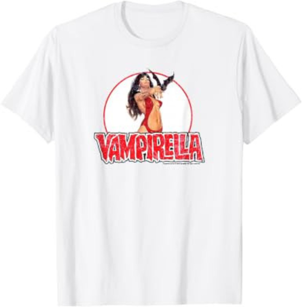 Vampirella _Classic Art_ T Shirt White